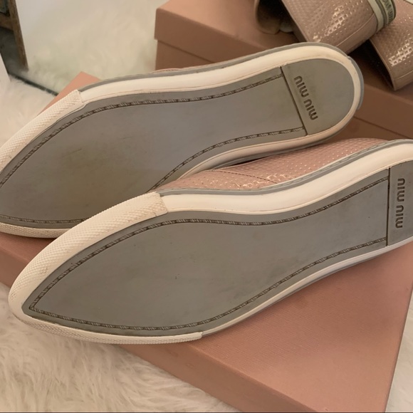 Miu Miu Slip on Sneakers - Picture 7 of 12